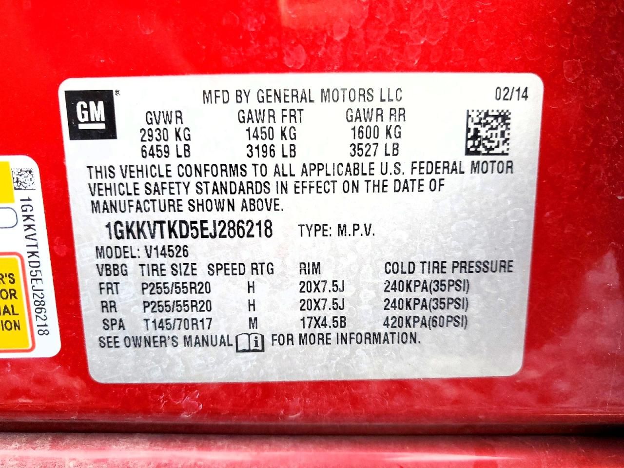 2014 GMC Acadia Denali