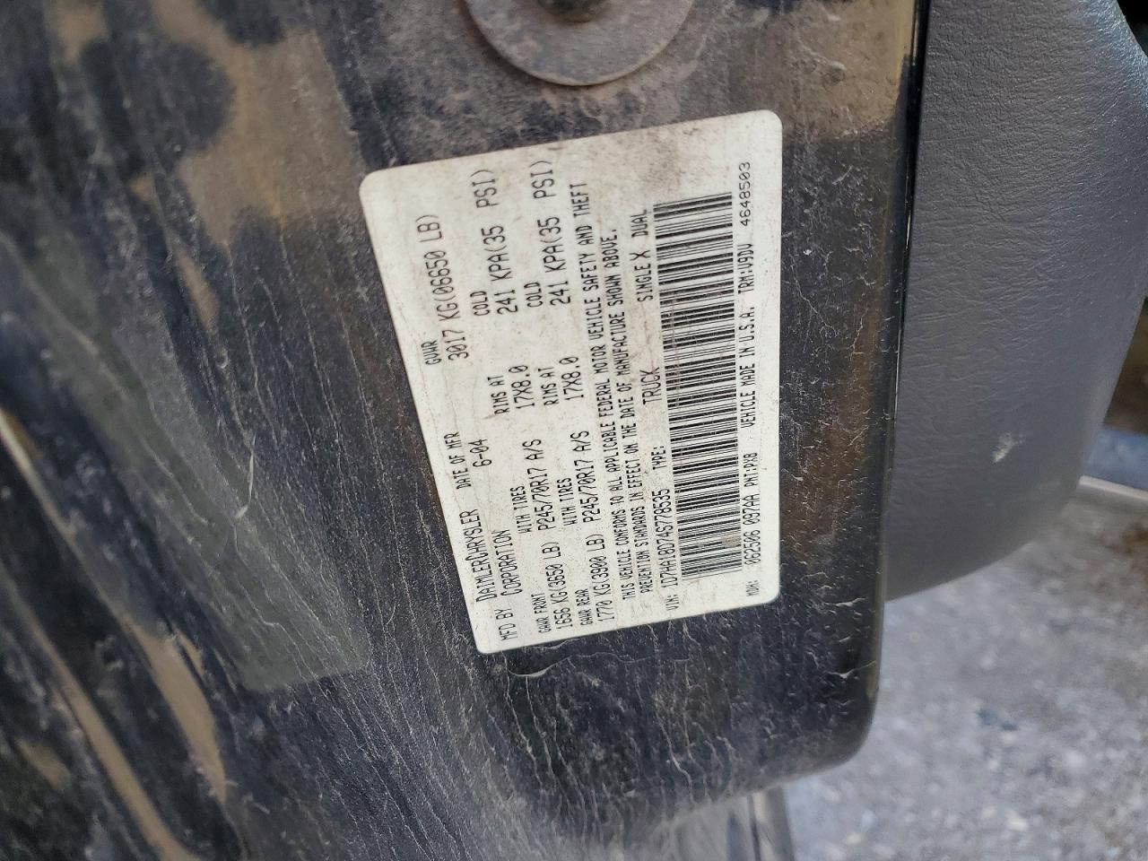 2004 Dodge RAM 1500 ST