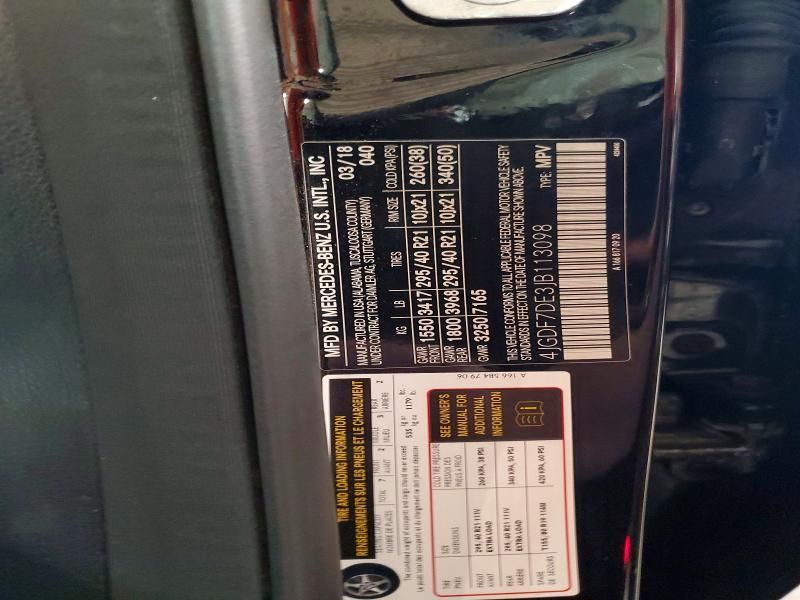 2018 Mercedes-Benz Gls 550 4matic