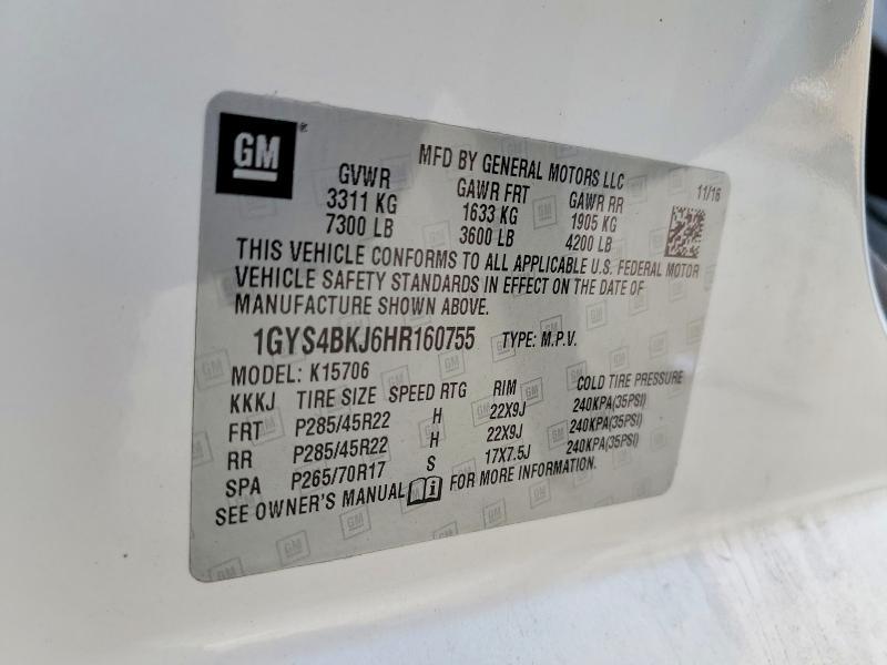 2017 Cadillac Escalade Luxury