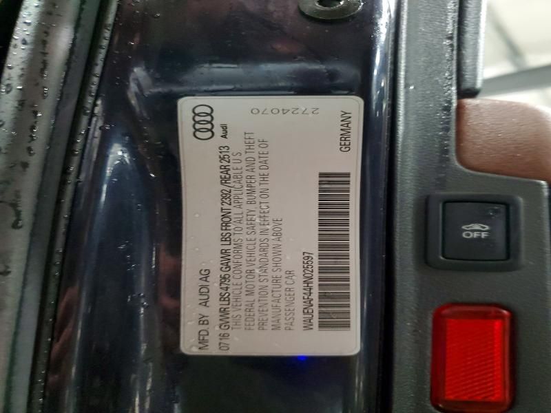 2017 Audi A4 Premium Plus