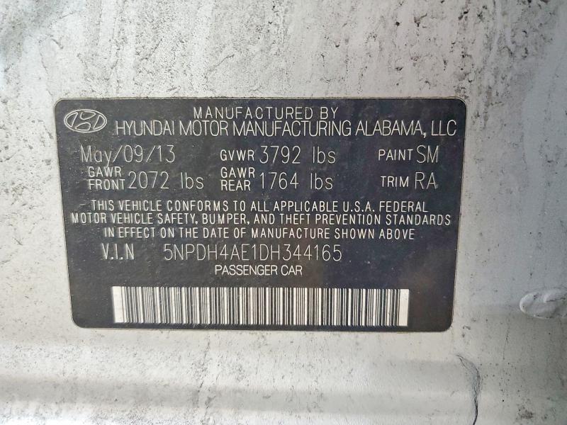 2013 Hyundai Elantra gls