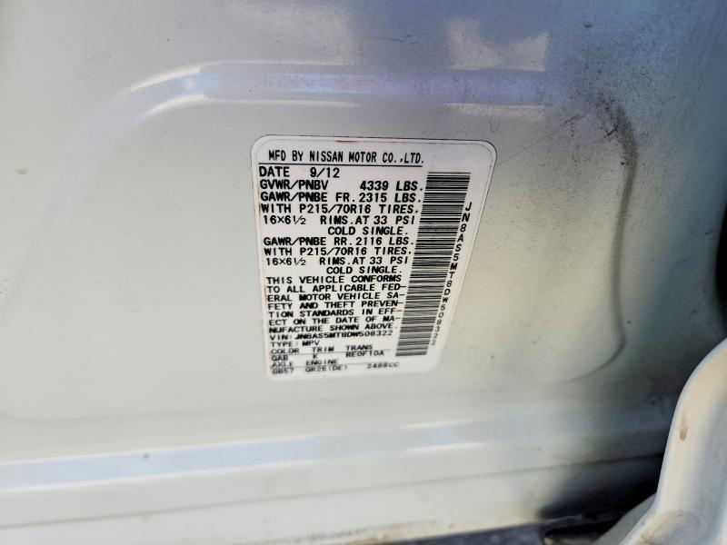 2013 Nissan Rogue s