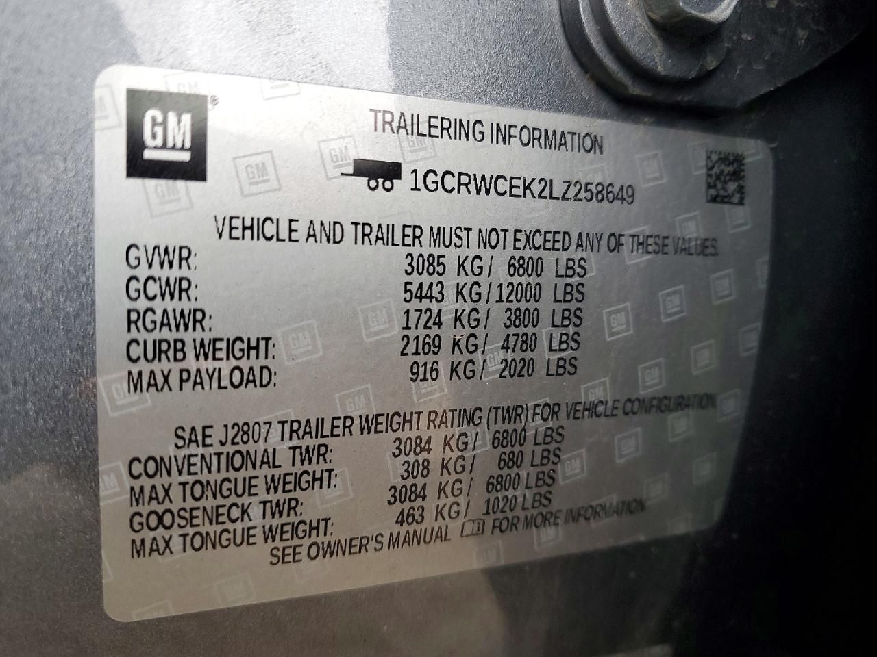 2020 Chevrolet Silverado C1500 lt