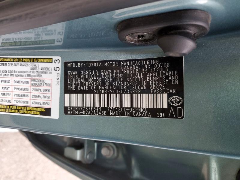 2007 Toyota Corolla ce