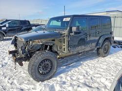 Vehiculos salvage en venta de Copart Ottawa, ON: 2018 Jeep Wrangler Unlimited Sahara
