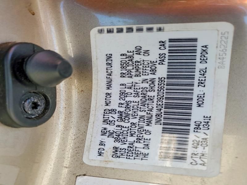 2009 Toyota Corolla Base