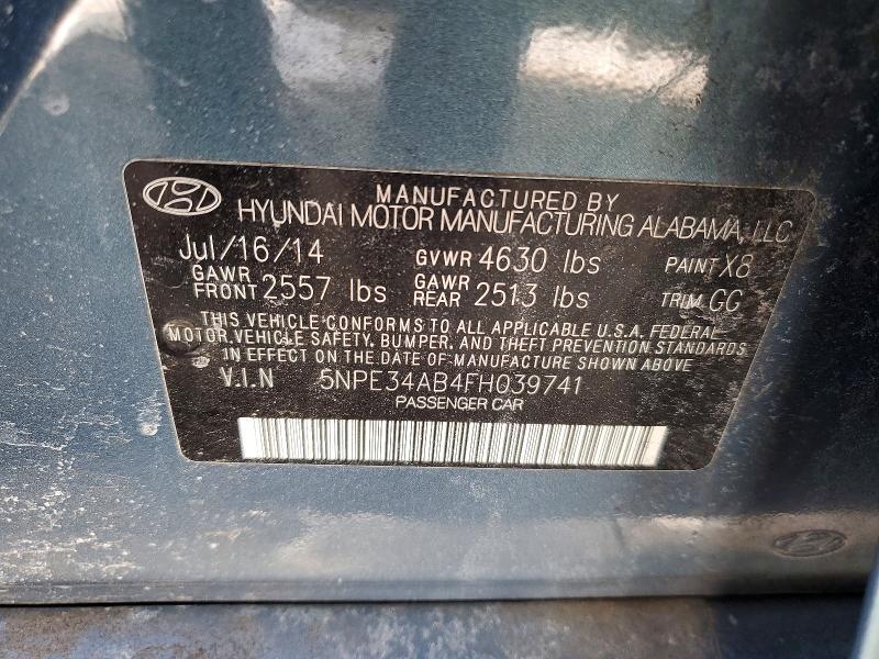 2015 Hyundai Sonata Sport