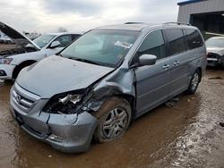 Honda Odyssey salvage cars for sale: 2006 Honda Odyssey exl