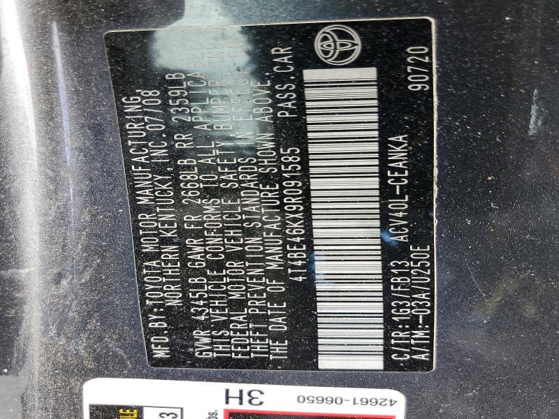2009 Toyota Camry Base