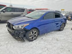 KIA Forte salvage cars for sale: 2019 KIA Forte fe