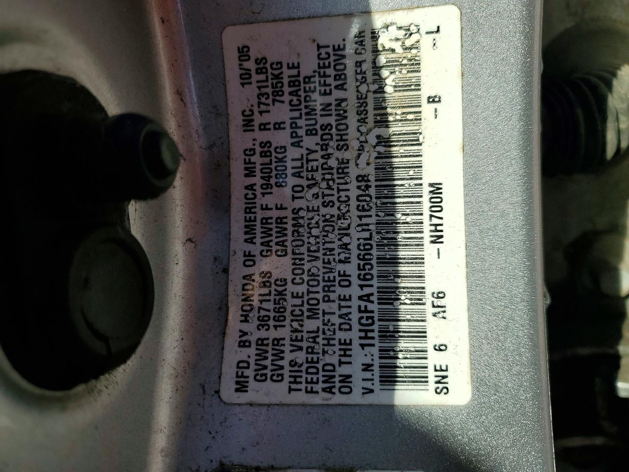 2006 Honda Civic lx