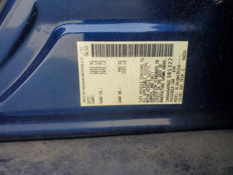 2016 Nissan Maxima 3.5 s