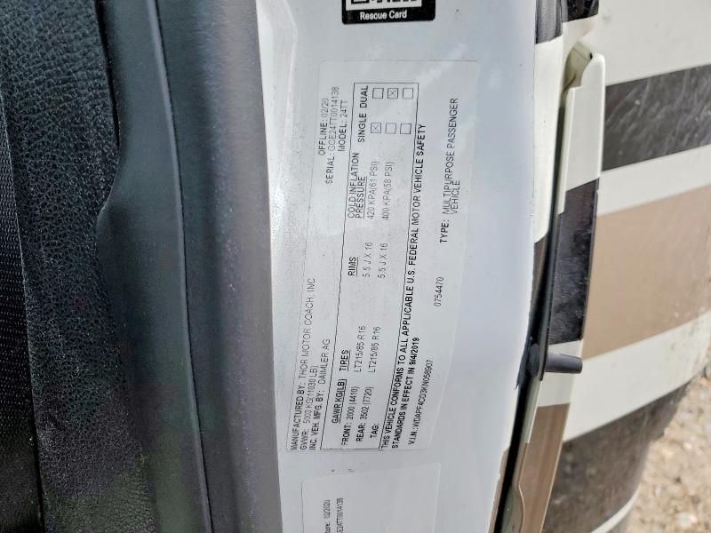 2019 Mercedes-Benz Sprinter 3500/4500