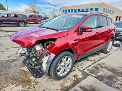 Ford Escape salvage cars for sale: 2015 Ford Escape Titanium