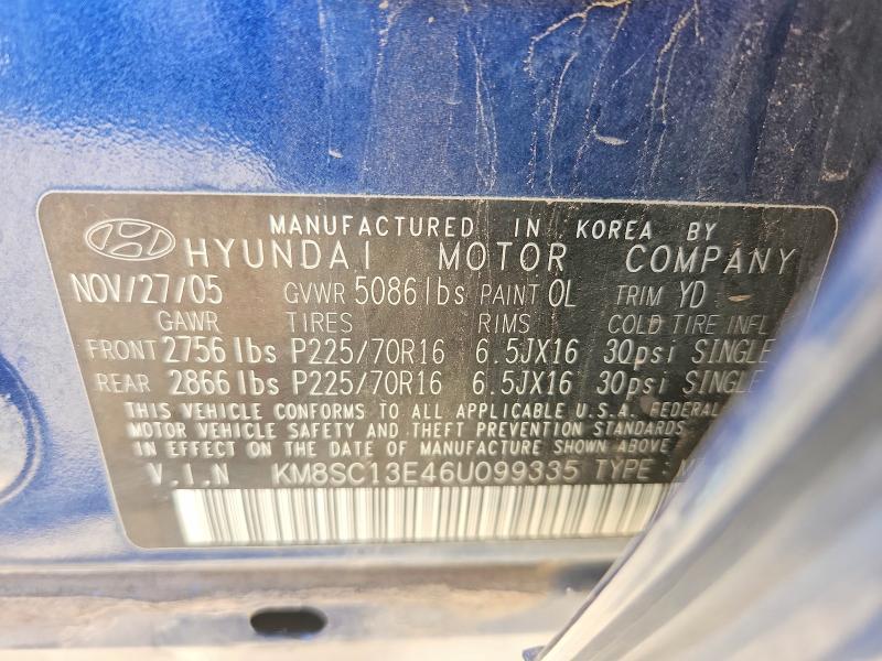 2006 Hyundai Santa fe gls