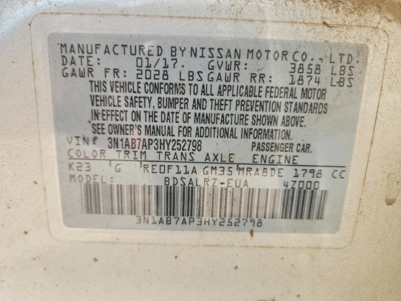 2017 Nissan Sentra sr