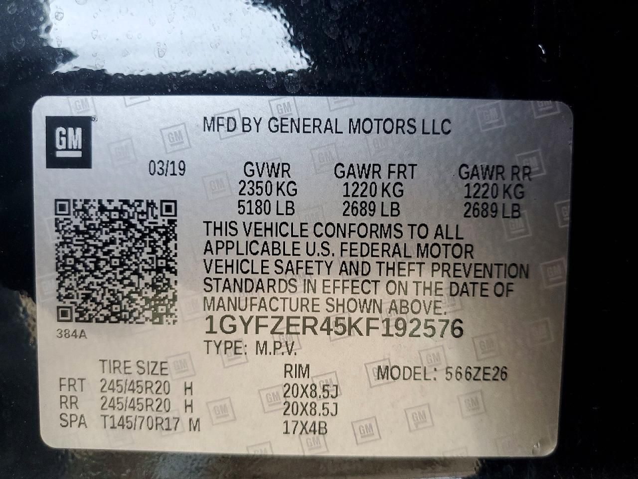 2019 Cadillac XT4 Sport