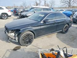 Mercedes-Benz salvage cars for sale: 2015 Mercedes-Benz C 300 4matic