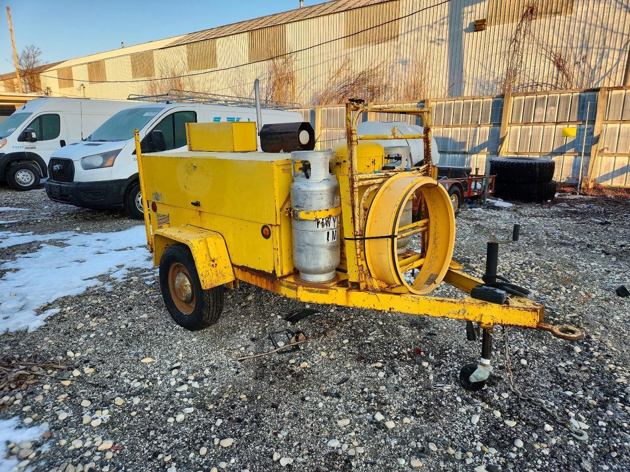 1996 Hesc O Mobile Power Unit 155010 Manhole Support Trailer