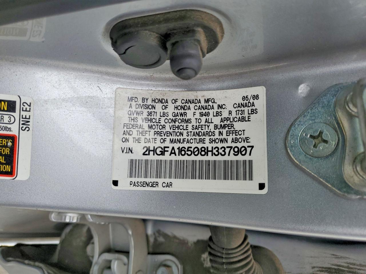 2008 Honda Civic lx