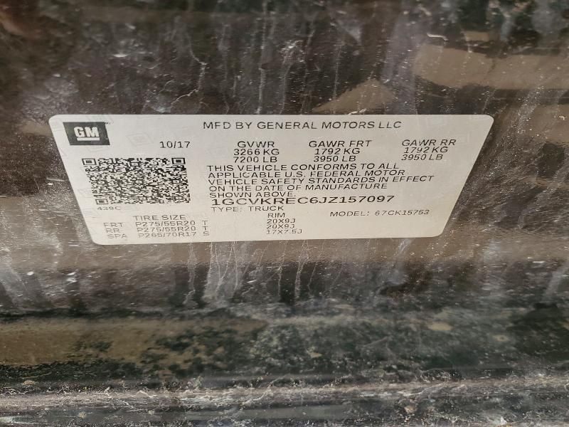 2018 Chevrolet Silverado K1500 LT