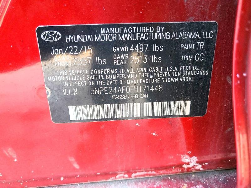 2015 Hyundai Sonata se