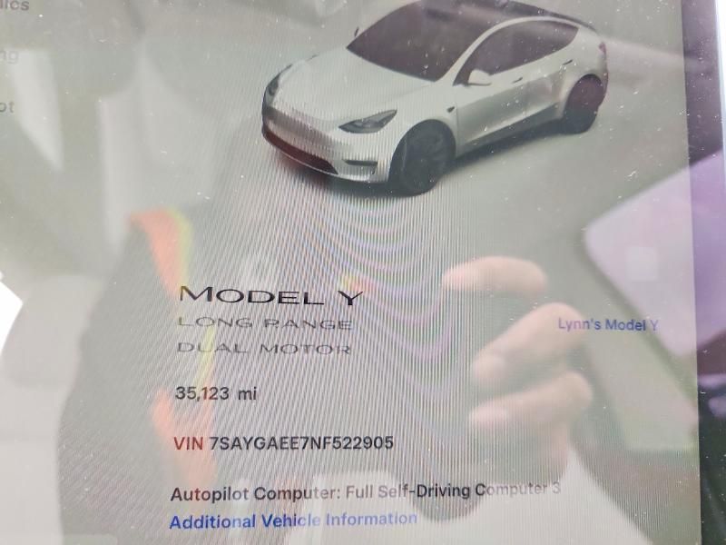 2022 Tesla Model y