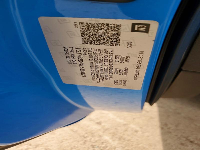 2020 Chevrolet Corvette Stingray 1LT