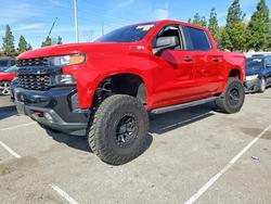 Chevrolet salvage cars for sale: 2019 Chevrolet Silverado K1500 Trail Boss Custom