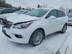 Buick salvage cars for sale: 2017 Buick Envision Premium ii