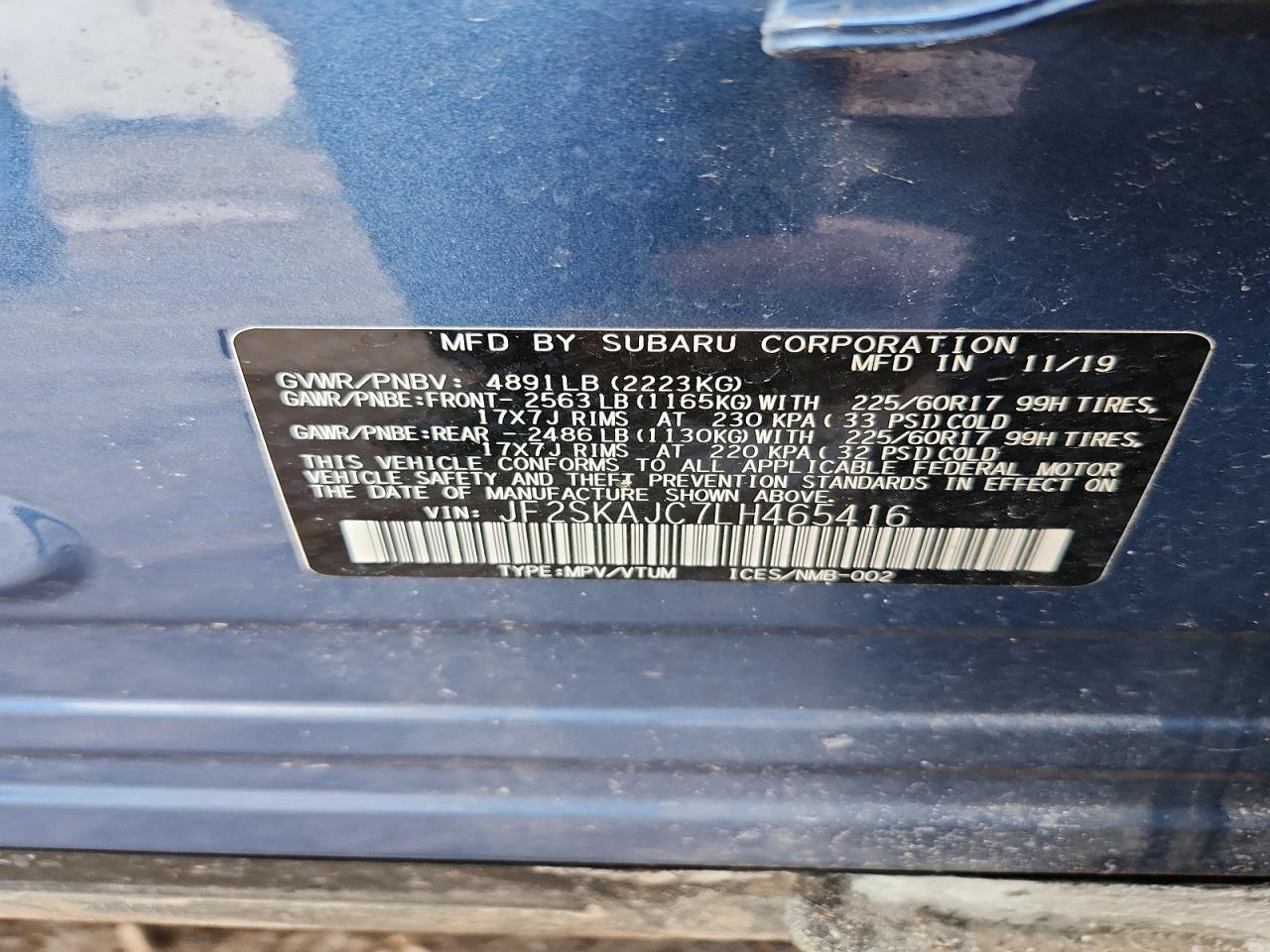 2020 Subaru Forester Premium