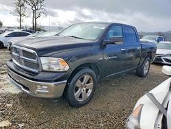 Salvage cars for sale from Copart San Martin, CA: 2012 Dodge Ram 1500 slt
