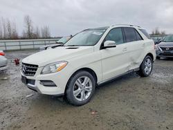 Mercedes-Benz salvage cars for sale: 2013 Mercedes-Benz Ml 350