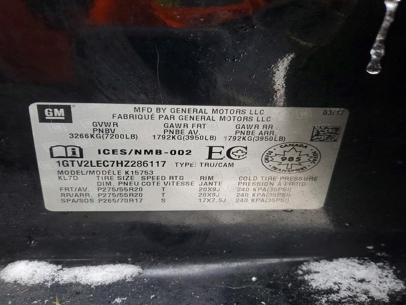 2017 GMC Sierra K1500