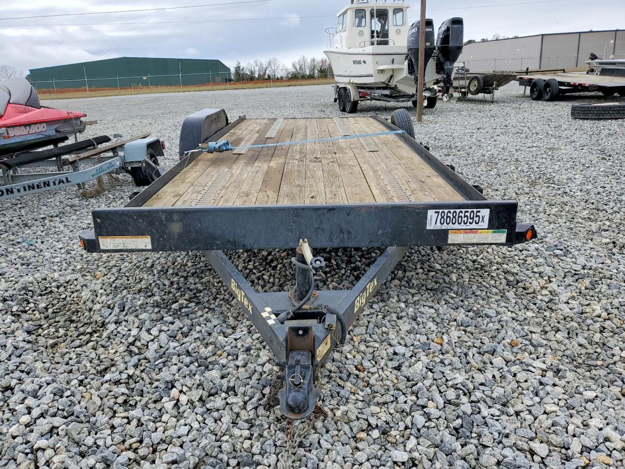 2018 Big Tex 70CH-20BK-GA Equipment Trailer