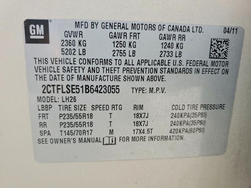 2011 GMC Terrain sle