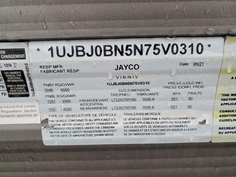 2022 Jayco Rocky Mountain Camper