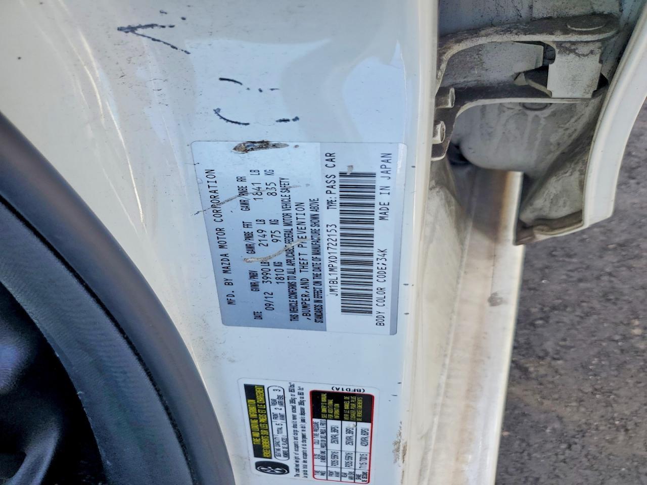 2013 Mazda 3 I