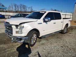 Salvage trucks for sale at Spartanburg, SC auction: 2016 Ford F150 Supercrew