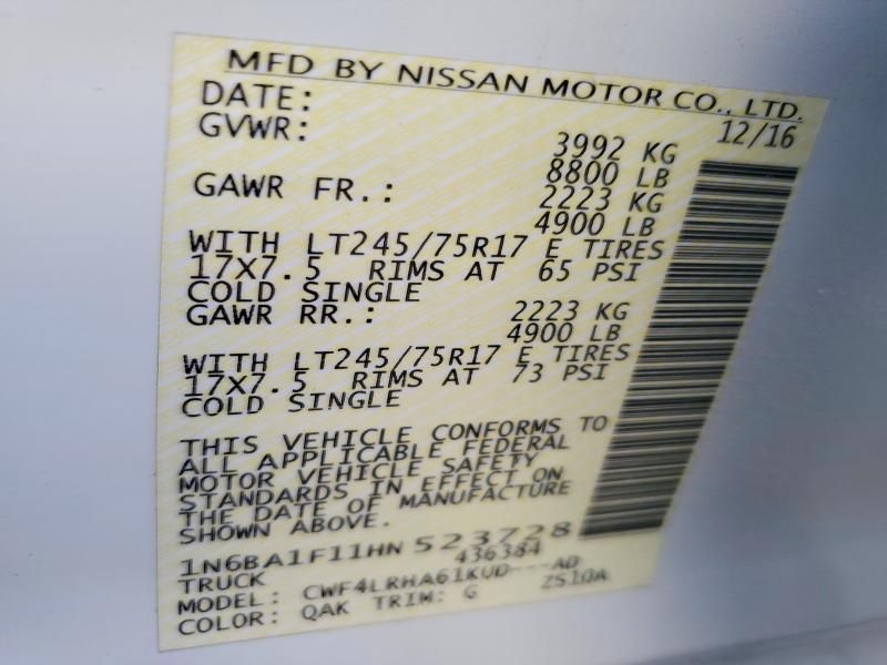 2017 Nissan Titan xd s