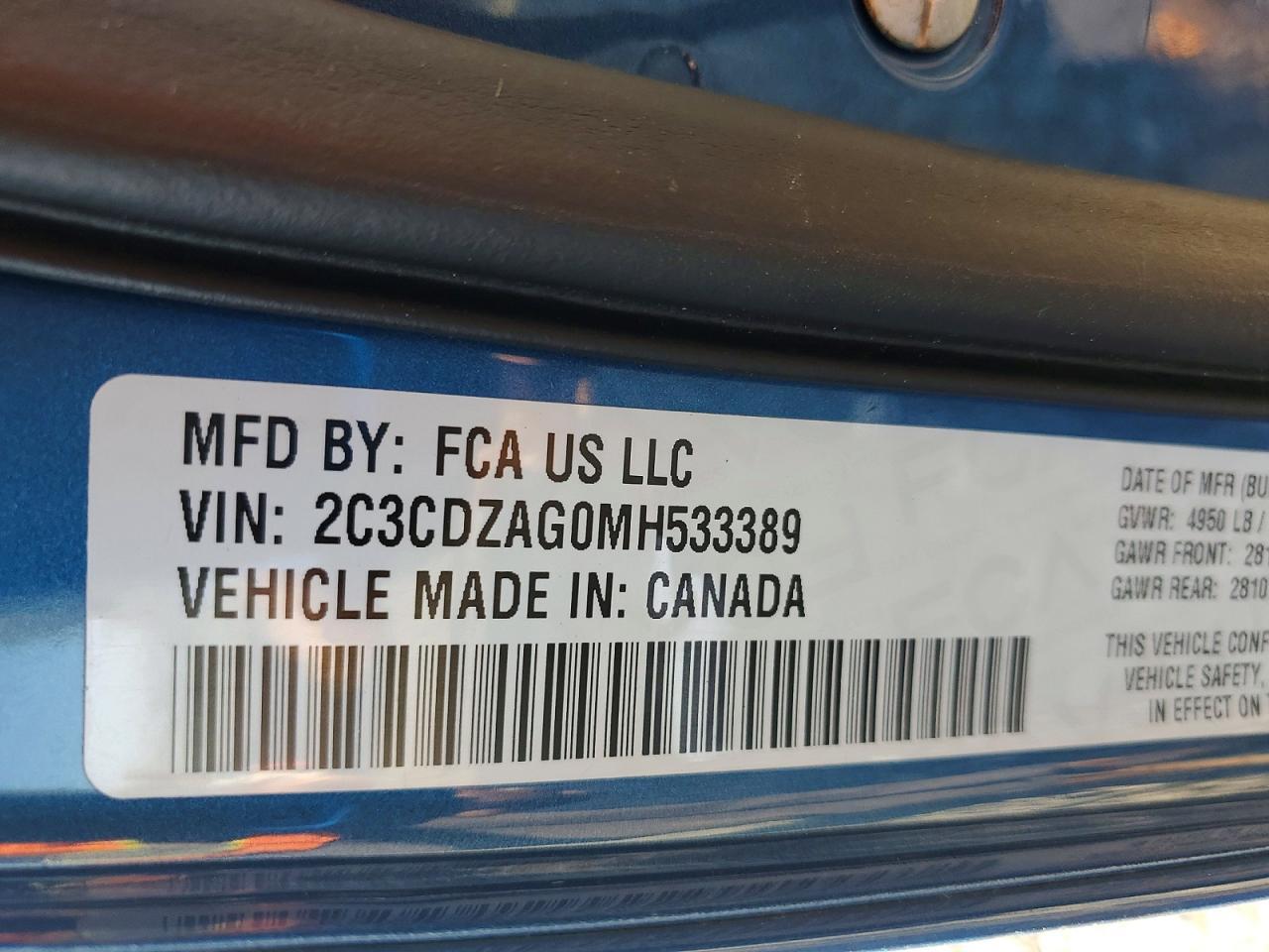 2021 Dodge Challenger sxt