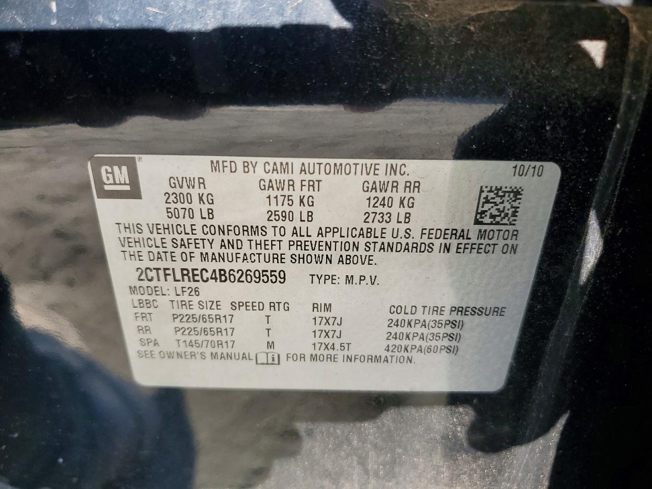 2011 GMC Terrain sle