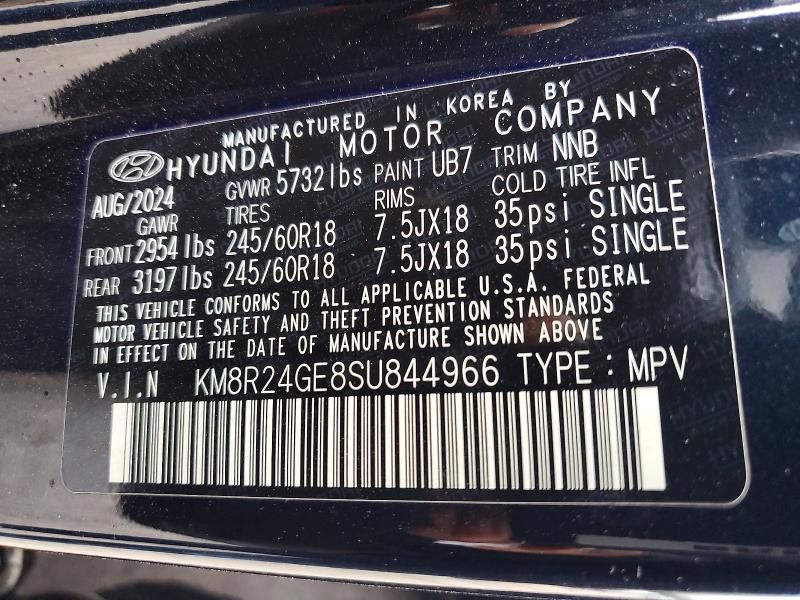 2025 Hyundai Palisade sel