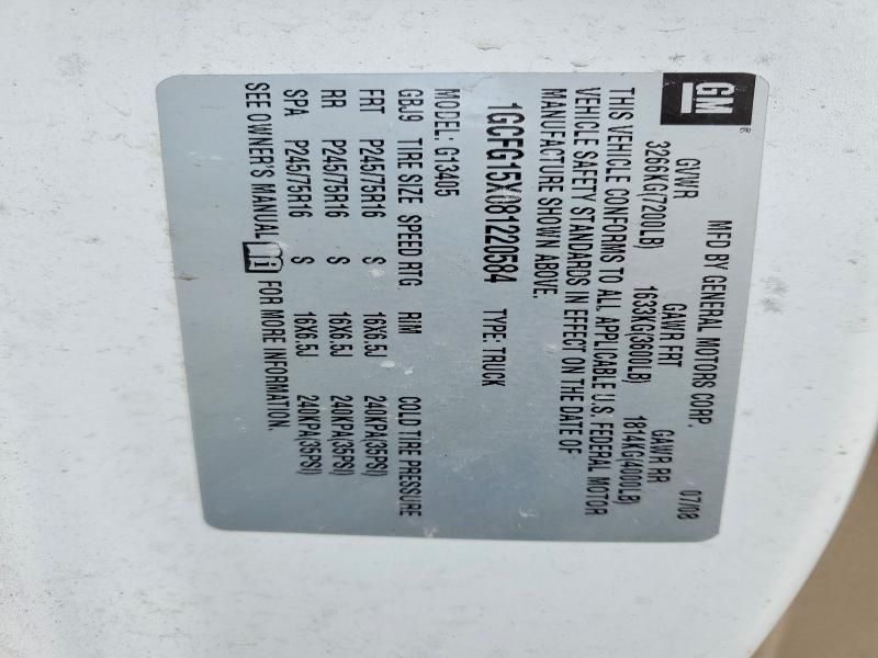 2008 Chevrolet Express 1500 Utility / Service van