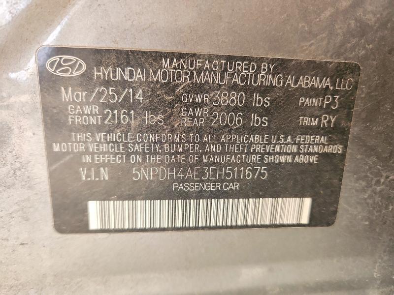 2014 Hyundai Elantra se