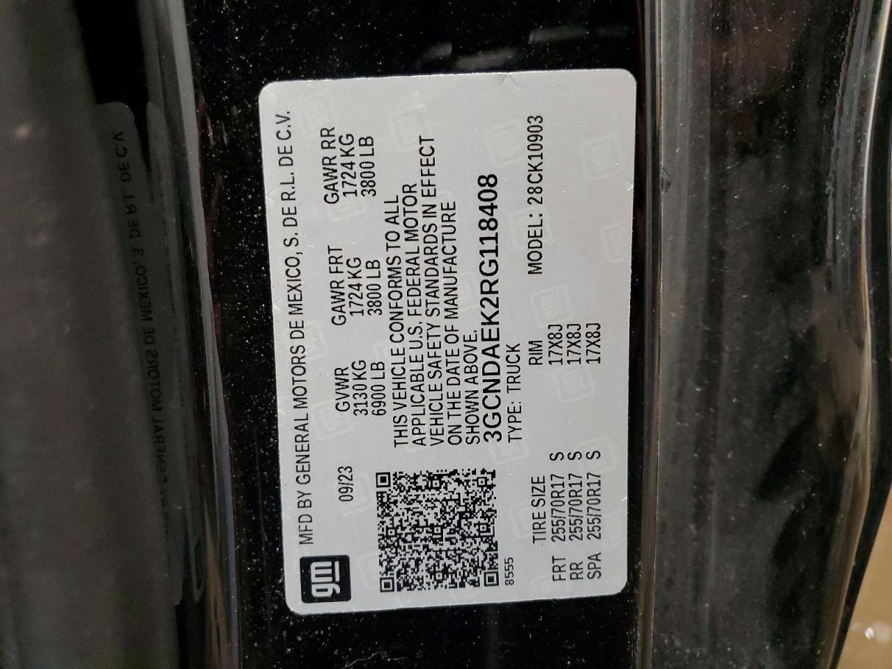 2024 Chevrolet Silverado K1500