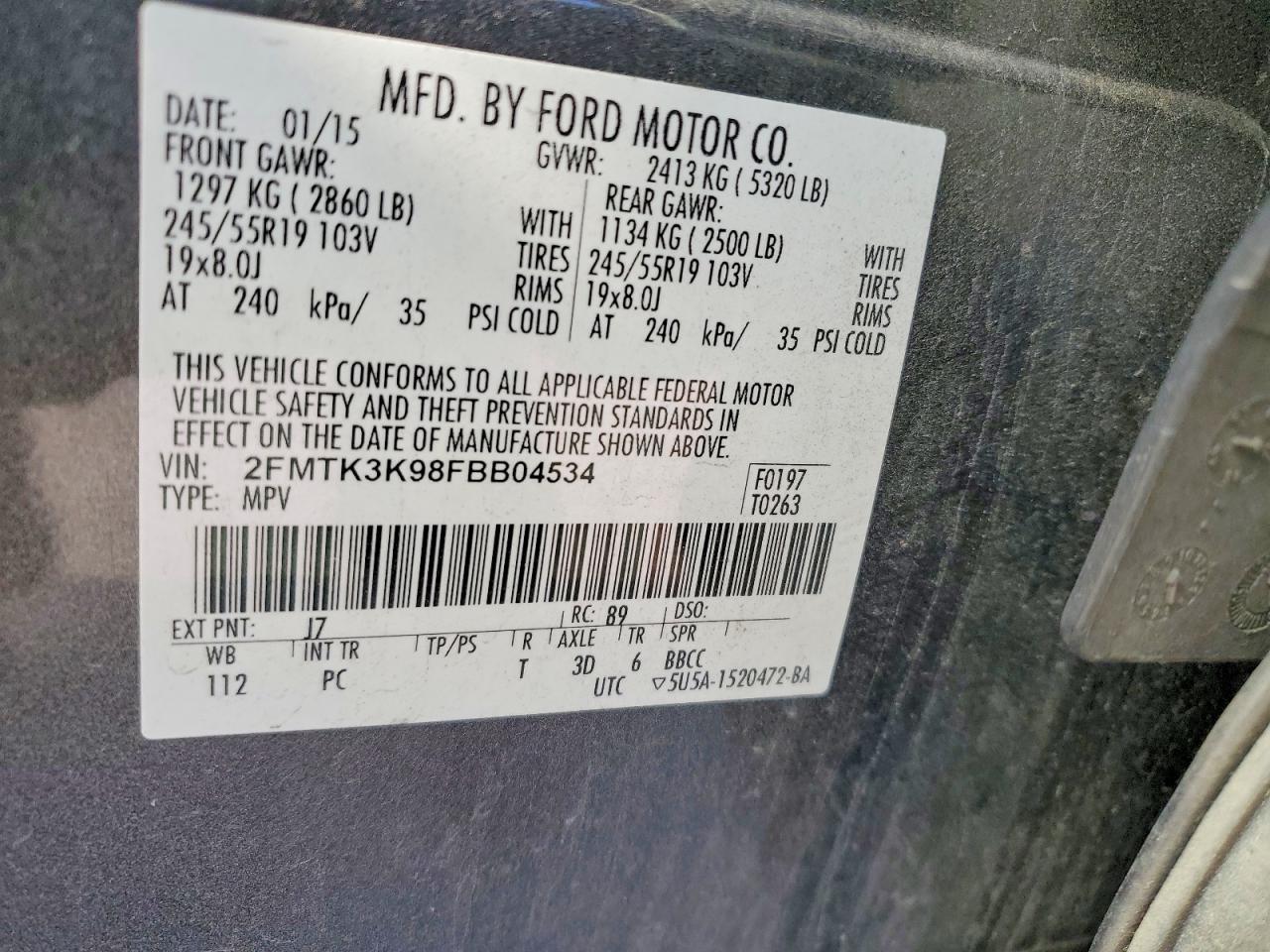 2015 Ford Edge Titanium