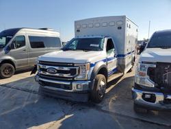Salvage cars for sale from Copart Lumberton, NC: 2020 Ford F550 Super Duty Ambulance