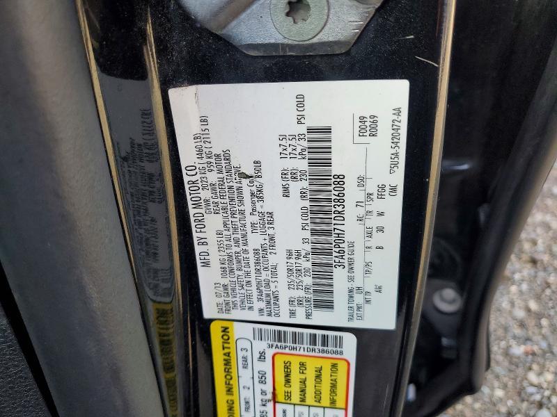 2013 Ford Fusion se